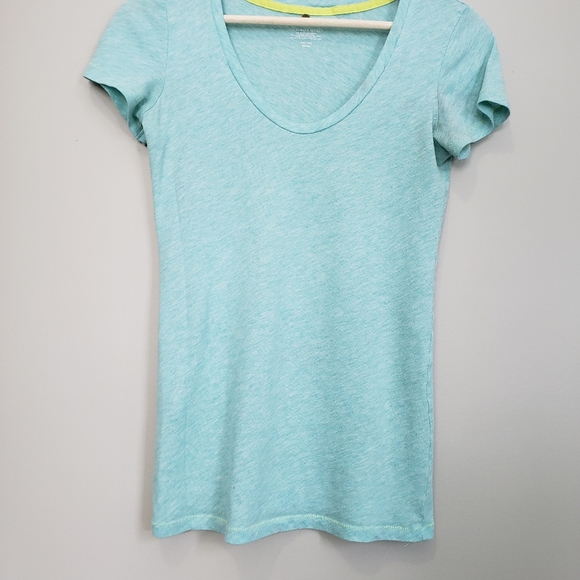 3/$30 Victoria's Secret Blue ScoopNeck ShortSleeve - Picture 7 of 12